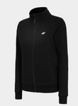 4F Women's Black Zip Up Sweatshirt | 003-20S