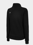 4F Women's Black Zip Up Sweatshirt | 003-20S