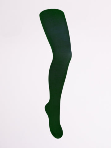 YO! Bottle Green 40 Denier Tights | RAM-0009G/54