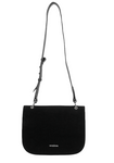 Wojas Women's Black Leather Shoulder Bag | 985071