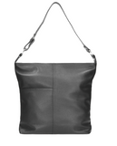 Wojas Black Leather Handbag | 981971
