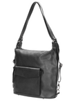 Wojas Black Leather Backpack / Bag | 897351