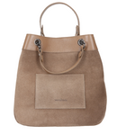 Wojas Light Brown Leather Handbag | 890173