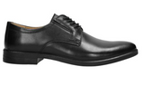 Wojas Classic Black Leather Dress Shoes | 10074-51