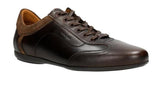 Wojas Dark Brown Leather Sneakers | 1002472