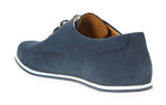 Wojas Navy Blue Lightweight Leather Shoes | 10019-26