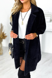 Classic Black Alpaca Coat | 7108-3-1