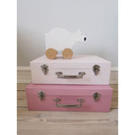 JaBaDaBaDo Wooden Pull Toy White Bear | W7127