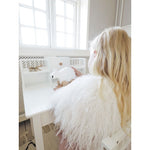 JaBaDaBaDo Wooden Pull Toy White Bear | W7127