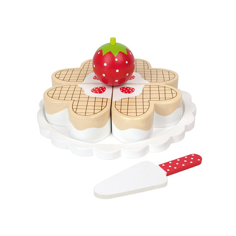 JaBaDaBaDo Wooden Toy Waffle Cake | T225