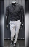 Men's Cotton Slim Fit Shirt with Stand-up Collar | EGO-01