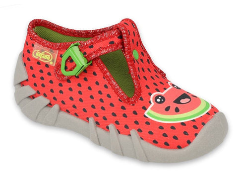 Befado School Slippers with Watermelon SPEEDY | 110P459