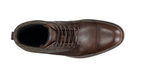 Wojas Dark Brown Leather Winter Insulated Ankle Boots | 917882