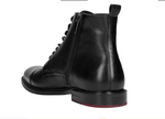 Wojas Black Leather Winter Insulated Ankle Boots | 917151