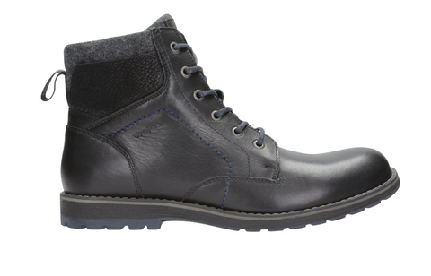 Wojas Black Insulated Leather Boots | 823171