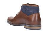 Wojas Brown Leather Insulated Ankle Boots | 821372