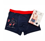 Men's Boxer Shorts with Couple in Love Print | MBX600-316