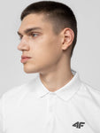 4F Polo T-shirt with Black Logo | TSM357-10S