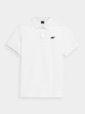 4F Polo T-shirt with Black Logo | TSM357-10S