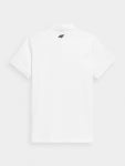 4F Polo T-shirt with Black Logo | TSM357-10S