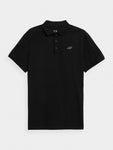 4F Polo T-shirt with Black Logo | TSM357-10S
