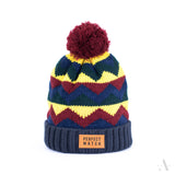 Adult Winter Pom-Pom Beanie with Perfect Match Patch  | 18336-1