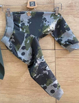 Gray and Green Camo Pants | S-101