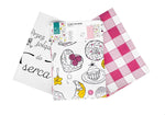 100% Cotton Baking Theme Dishtowel Set of 3 | FAR-100