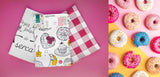 100% Cotton Baking Theme Dishtowel Set of 3 | FAR-100
