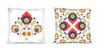 Double-Sided Pillowcase with Multicolor Print | FAR-018