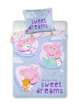 100% Cotton Kids' Peppa Pig Duvet Set - 100 x 135 cm | FAR-052