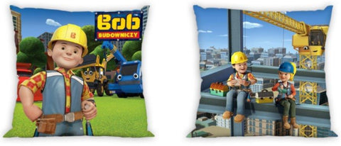 100% Cotton Bob The Builder Double-Sided Pillowcase | FAR-036