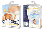 100% Cotton Kids' Duvet Set with Little Fox - 100 x 135 cm | FAR-096