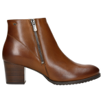 Wojas Brown Insulated Leather Ankle Boots | 5506552