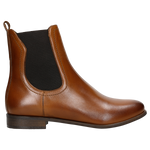 Wojas Brown Leather Ankle Boots | 5506052