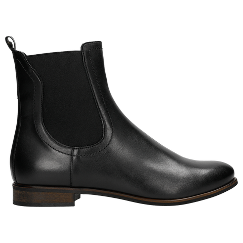 Wojas Black Leather Chelsea Boots | 5506051