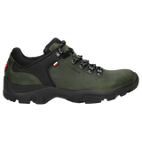 Wojas Dark Green Leather Trekking Ankle Boots | 9377-87