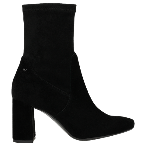 Wojas Black Leather Ankle Boots | 5501561