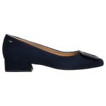 Wojas Dark Blue Leather Heels | 3506966