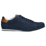 Wojas Dark Blue Leather Sneakers | 10026-76