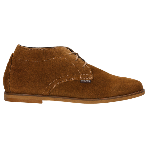 Wojas Light Brown Leather Ankle Shoes | 6406663
