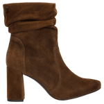 Wojas Brown Leather Ankle Boots | 5507262