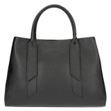 Wojas Women's Black Leather Tote Bag | 80199-51
