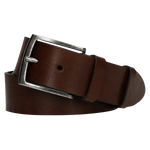 Wojas Dark Brown Leather Belt | 93016-52