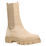 Wojas Beige Leather Chelsea Boots | 5511764