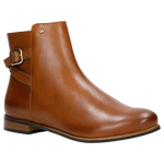 Wojas Brown Leather Ankle Boots | 5506653
