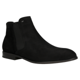 Wojas Black Leather Ankle Boots | 20004-21
