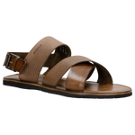 Wojas Brown Leather Sandals | 2900752