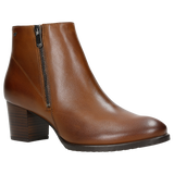 Wojas Brown Insulated Leather Ankle Boots | 5506552