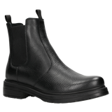 Wojas Black Leather Ankle Boots | 5508951
